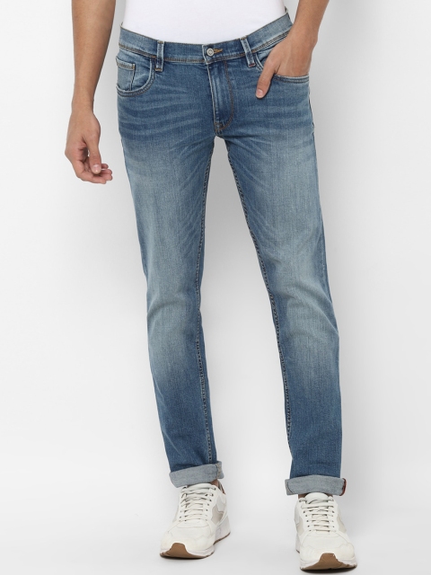 

Allen Solly Sport Men Blue Low Distress Heavy Fade Jeans