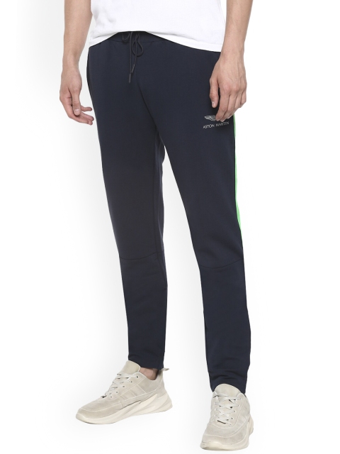 

HACKETT LONDON Men Navy Blue Solid Track Pants