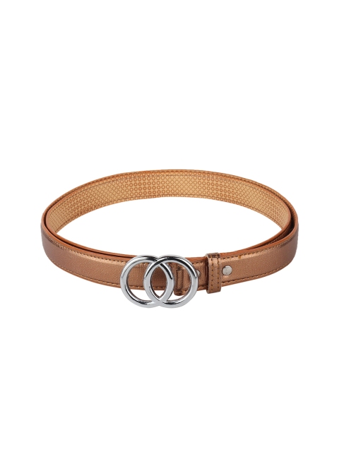 

Swiss Design Women Gold-Toned PU Belt