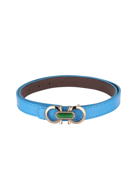 

Swiss Design Women Blue PU Belt