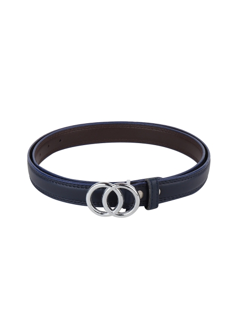 

Swiss Design Women Navy Blue PU Belt