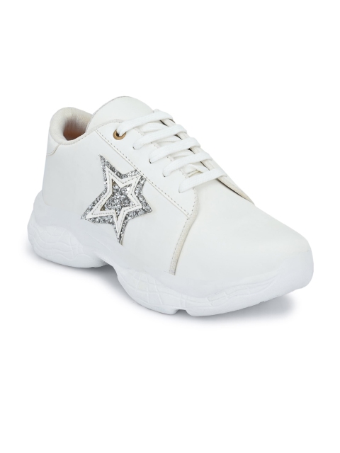 

AfroJack Women White Sneakers