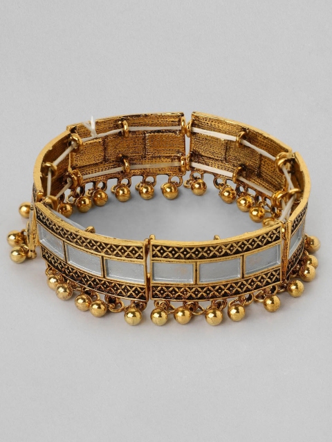 

Anouk Women Gold-Toned Handcrafted Gold-Plated Bangle-Style Bracelet