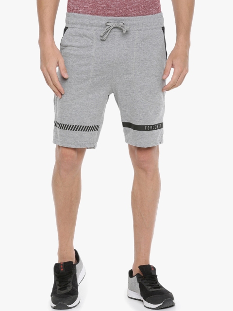 

Force NXT Men Grey Regular Shorts