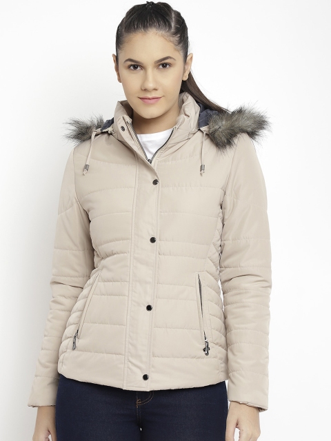 

LURE URBAN Women Beige Parka Jacket