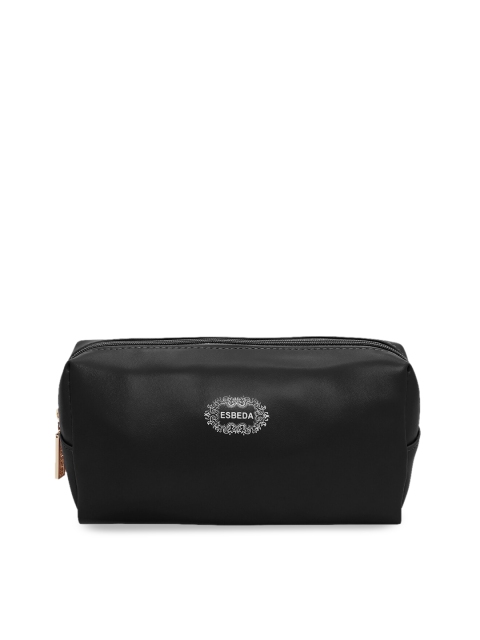 

ESBEDA Women Black Solid Travel Pouch