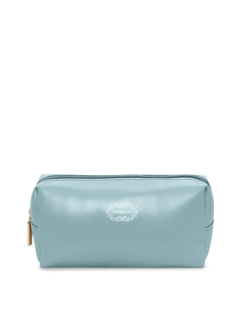 

ESBEDA Women Blue Solid Cosmetic Travel Pouch