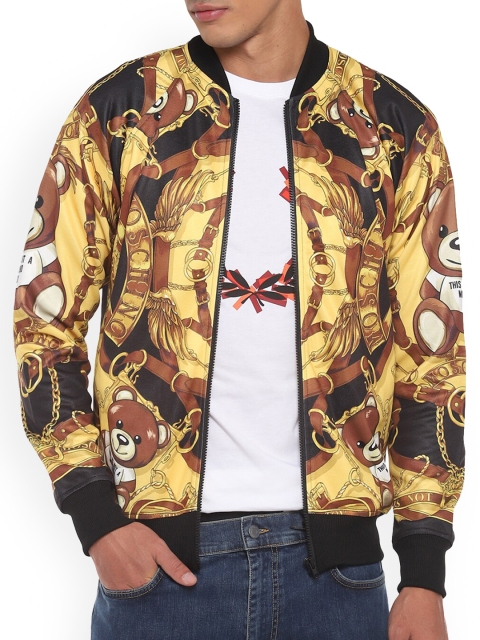 

MOSCHINO COUTURE Men Black Printed Sweatshirt