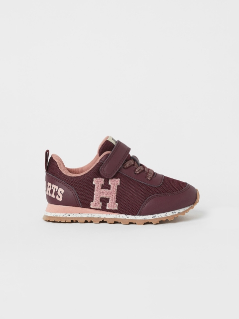 

H&M Kids-Girls Red Appliqud Trainers