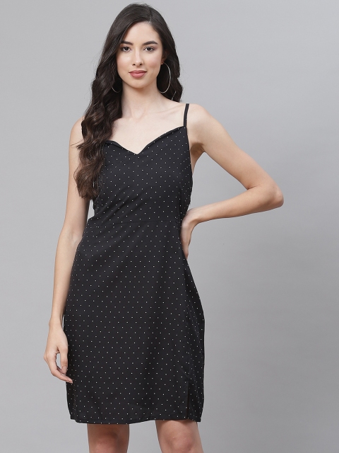 

SIRIKIT Black Crepe Dress