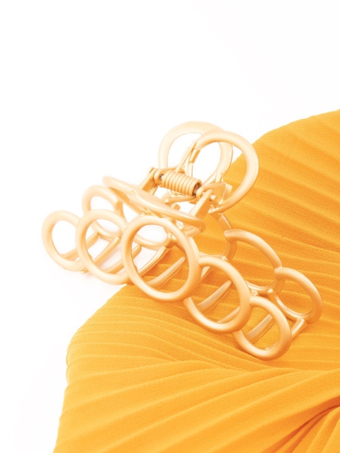 

Lilly & sparkle Gold Toned Elegant High Grip Hair Claw Clip