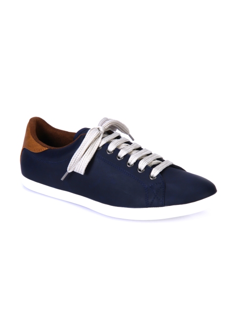 

Franco Leone Men Blue Solid Regular Sneakers