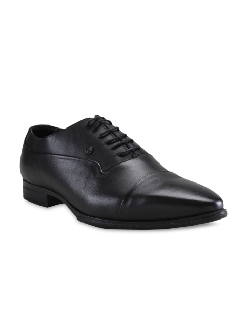 

Franco Leone Men Black Oxfords