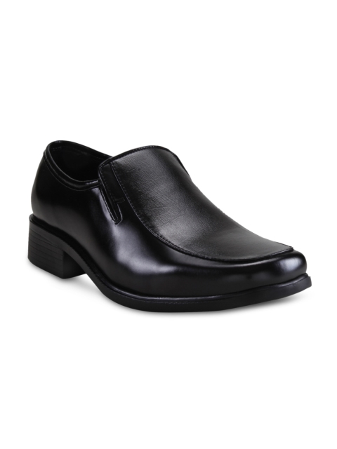 

Franco Leone Men Black Semiformal Shoes