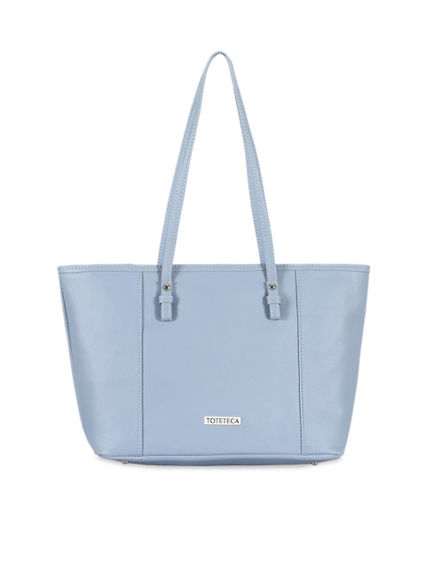 

Toteteca Blue PU Shopper Shoulder Bag