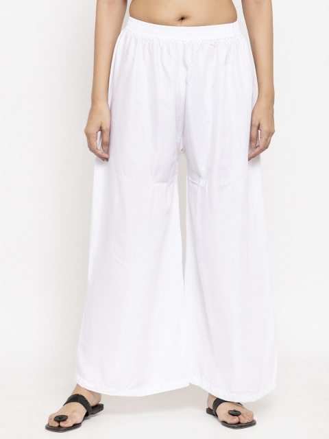 

NEUDIS Women White Ethnic Palazzos