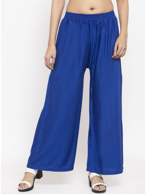 

NEUDIS Women Blue Ethnic Palazzos