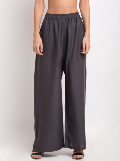 

NEUDIS Women Grey Ethnic Palazzos