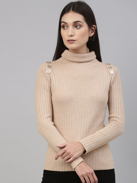 

Insua Women Beige Pullover Sweater