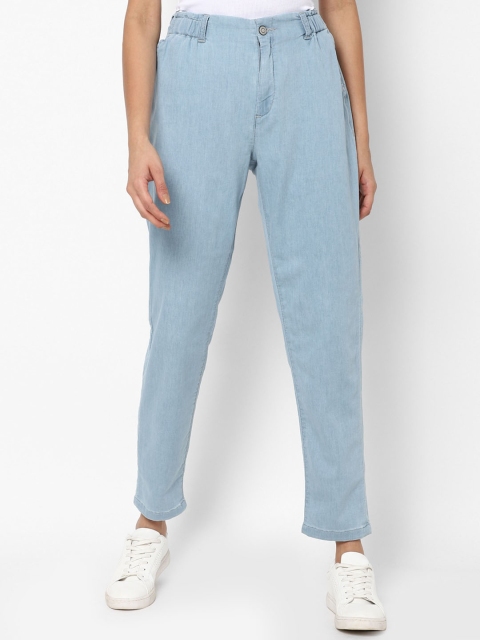 

Allen Solly Woman Women Blue Cotton Jeans