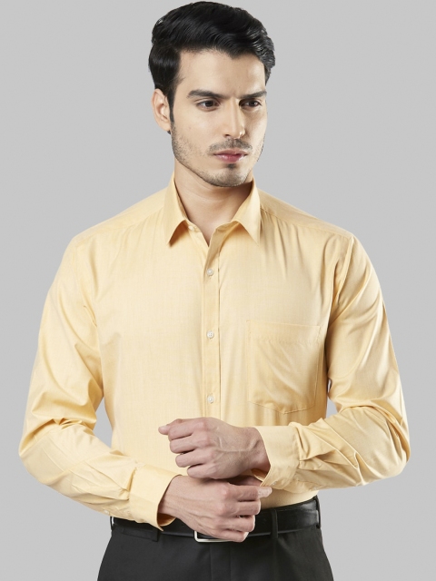 

Next Look Men Yellow Opaque Formal Shirt