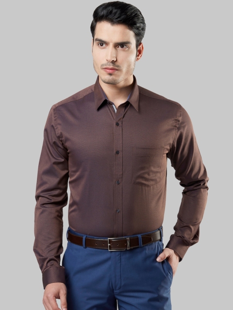 

Next Look Men Brown Slim Fit Opaque Formal Shirt
