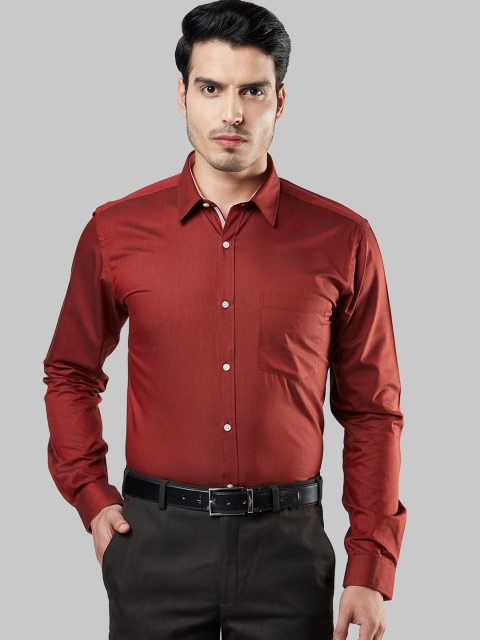 

Next Look Men Brown Slim Fit Opaque Formal Shirt