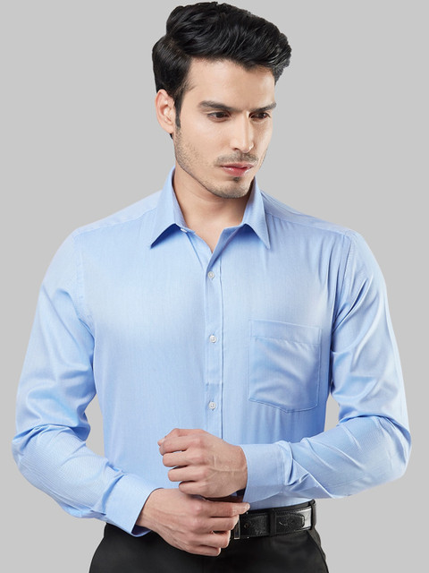 

Next Look Men Blue Opaque Formal Shirt