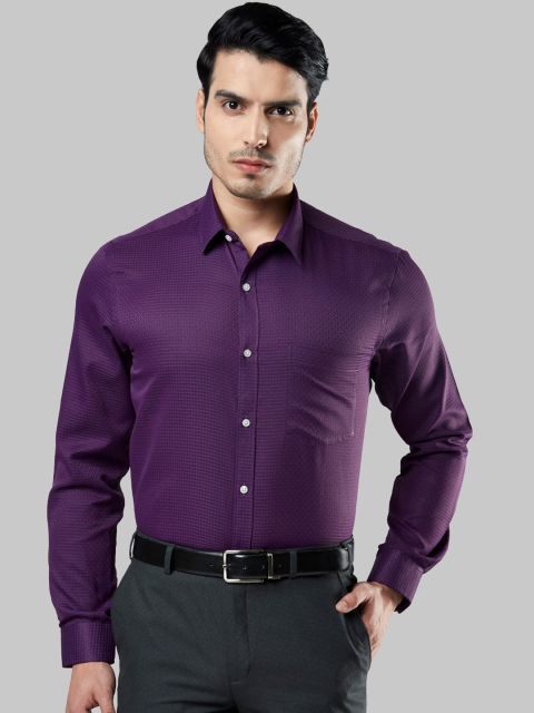 

Next Look Men Purple Opaque Formal Shirt