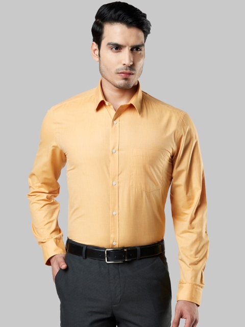 

Next Look Men Orange Opaque Formal Shirt