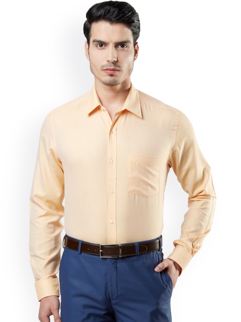 

Next Look Men Yellow Opaque Formal Shirt