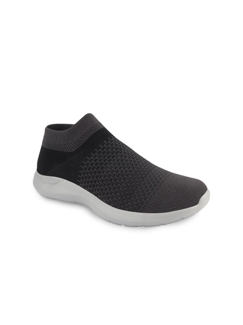 

Action Men Grey & White Athleo ATG-86 Slip On Running Shoes