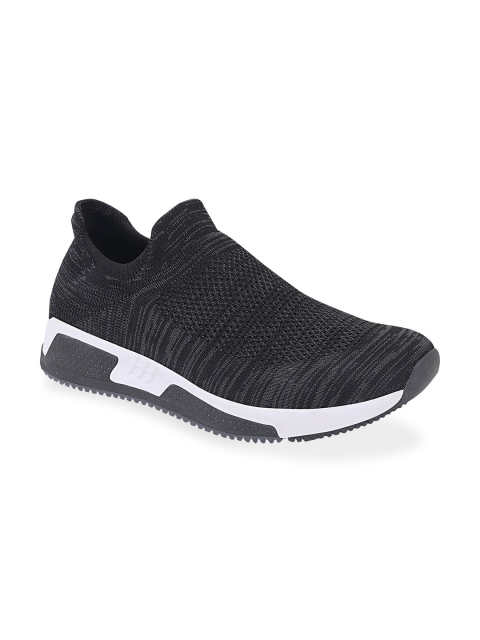 

Action Men Black & White Athleo ATG-119 Mesh Slip On Running Shoes
