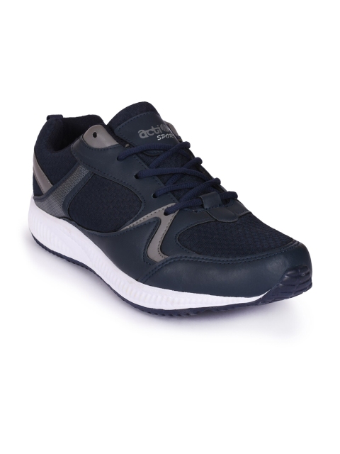 

Action Men Navy Blue & Grey ESP-115 Mesh Running Shoes
