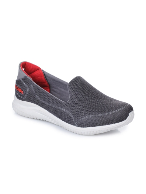 

Action Men Grey & White ESP-112 Mesh Slip On Running Shoes
