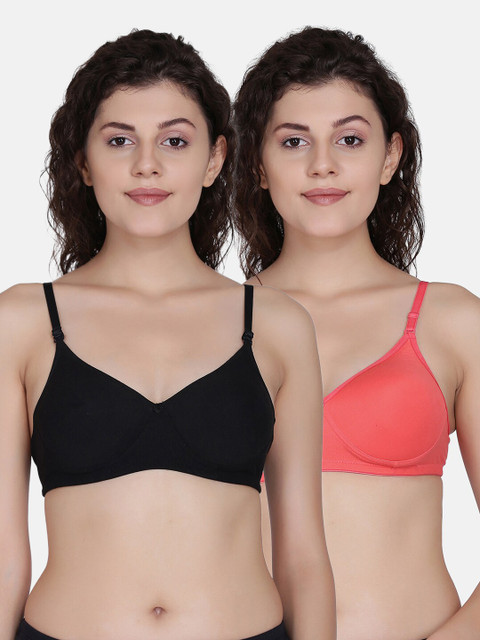

fashiol Assorted Pack of 2 Everyday Bra Campuss10