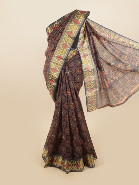 

Pothys Blue & Red Saree