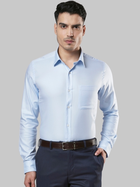 

Raymond Men Blue Slim Fit Opaque Formal Shirt