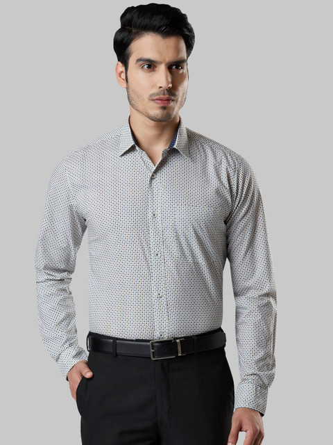 

Raymond Men Brown Slim Fit Printed Casual Shirt