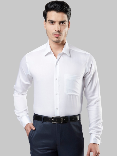 

Raymond Men White Opaque Formal Shirt