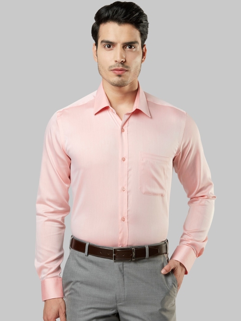 

Raymond Men Orange Opaque Cotton Formal Shirt