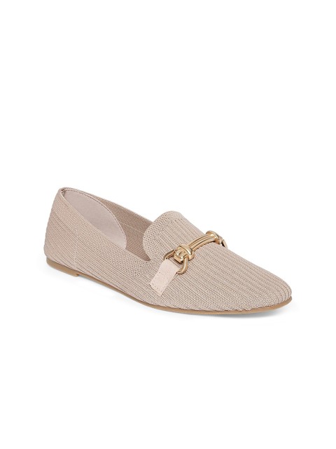

Forever Glam by Pantaloons Women Brown Woven Design Loafers