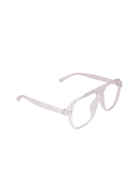 

Peter Jones Eyewear Transparent Full Rim Square Frames