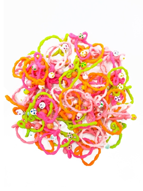 

Spiky Kids Multicoloured Set of 5 Hair Accessory Set, Multi