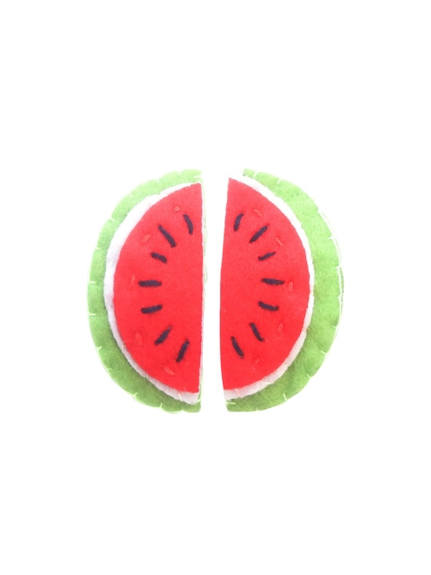 

Spiky Unisex Kids Red & Green Set of 2 Hair Accessory Set