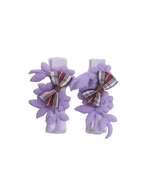 

Spiky Unisex Kids Purple Set of 2 Hair Accessory Set