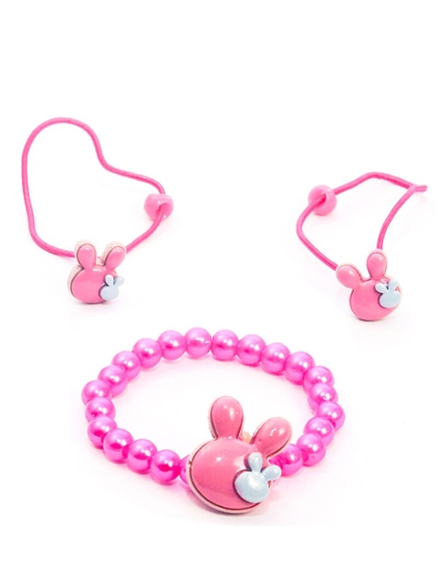

Spiky Kids Pink Set of 3 Hair Accessory Set