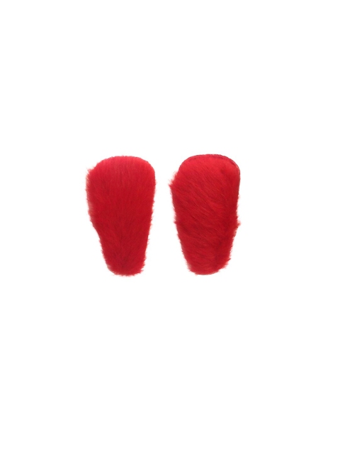 

Spiky Kids Set Of 2 Red Solid Fur Tic Tac Hair Clips