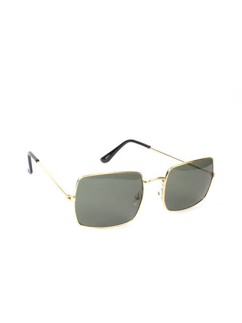 

FUZOKU Unisex Black Square Sunglasses