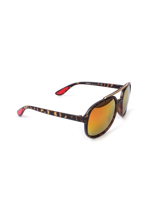 

FUZOKU Unisex Orange Wayfarer Sunglasses